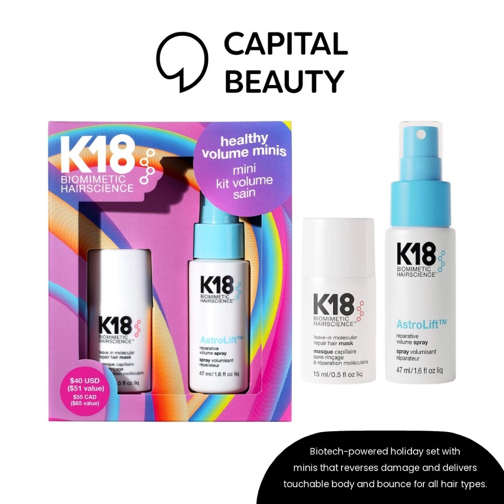 K18 Healthy Volume Minis Hair Gift Set ชุดขนาดมินิจาก K18