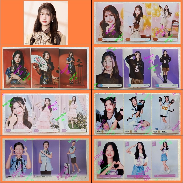 นีญ่า BNK48 (1) Photoset คอมพ์ Masaka no Confession Colorcon Wink Mirai to wa Niya Bnk รุ่น5 (1) Com