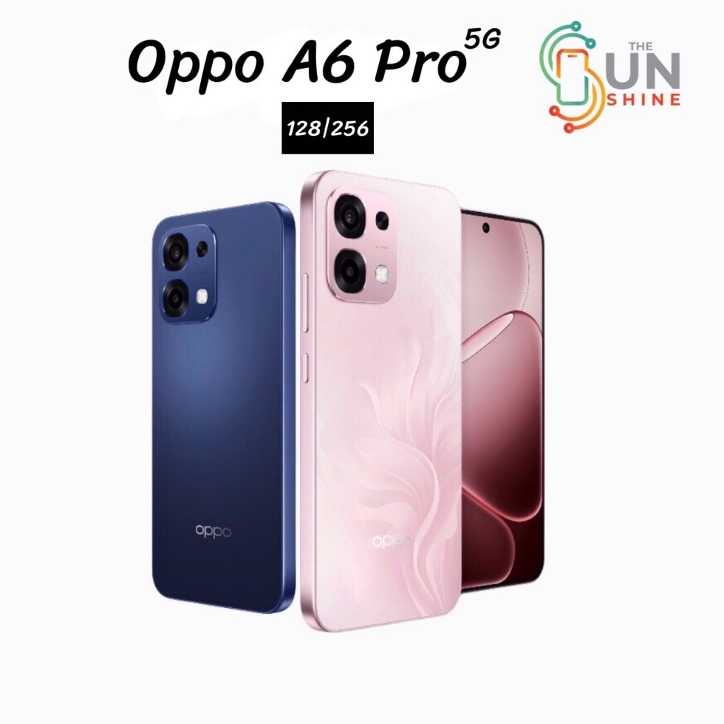 Oppo A6 Pro 5G 6/128สมาร์ทโฟน หน้า 6.57 นิ้ว เครื่องdemoศูนย์ไทย(ประกันตามล็อตผลิต)