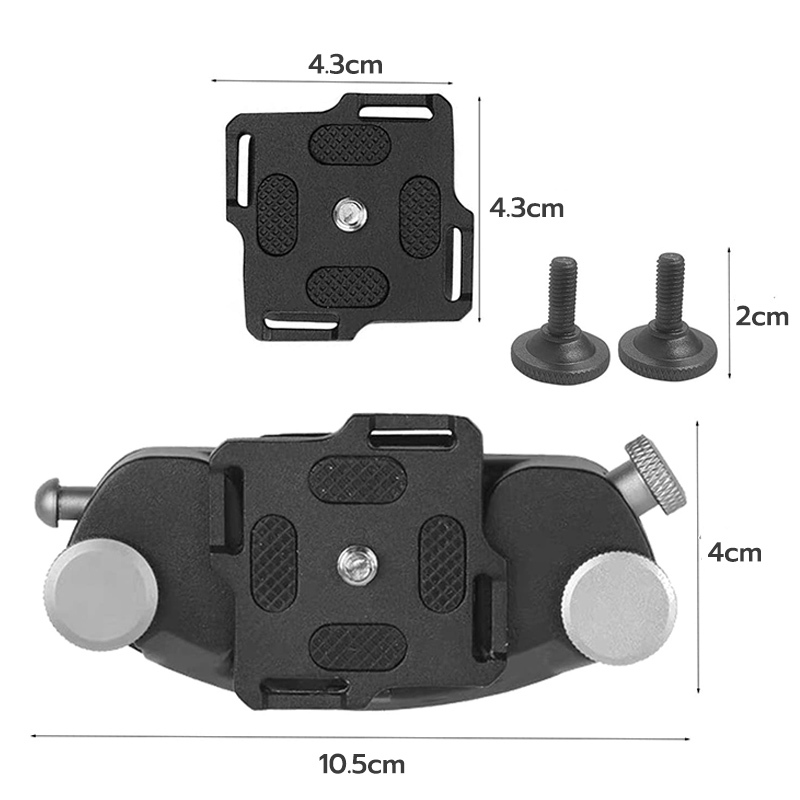 คลิปหนีบกล้อง Camera Waist Belt Strap Buckle Button Mount Clip ถอดชิ้นส่วนได้เร็ว for Gopro DSLR Mirrorless Camera ราคา ถูกที่สุด ดีลบีเคเค แกลเลอรีภาพที่ 9