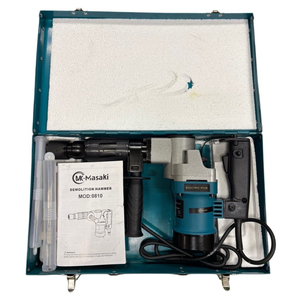 สว่านสกัดไฟฟ้า สว่านสกัด สว่านโรตารี่ ยี่ห้อ Masaki รุ่น MK-0810