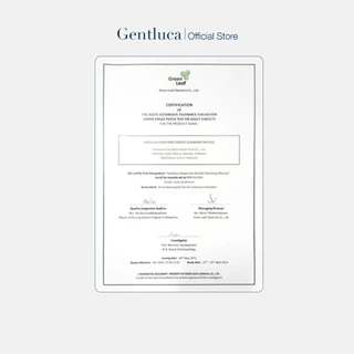 มูสโฟมไฮยาลูรอน+เซราไมด์ สำหรับผิวแพ้ง่าย 100mL – Gentluca Gentle Cleansing Mousse | ขจัดPM2.5 เสริมปราการผิว