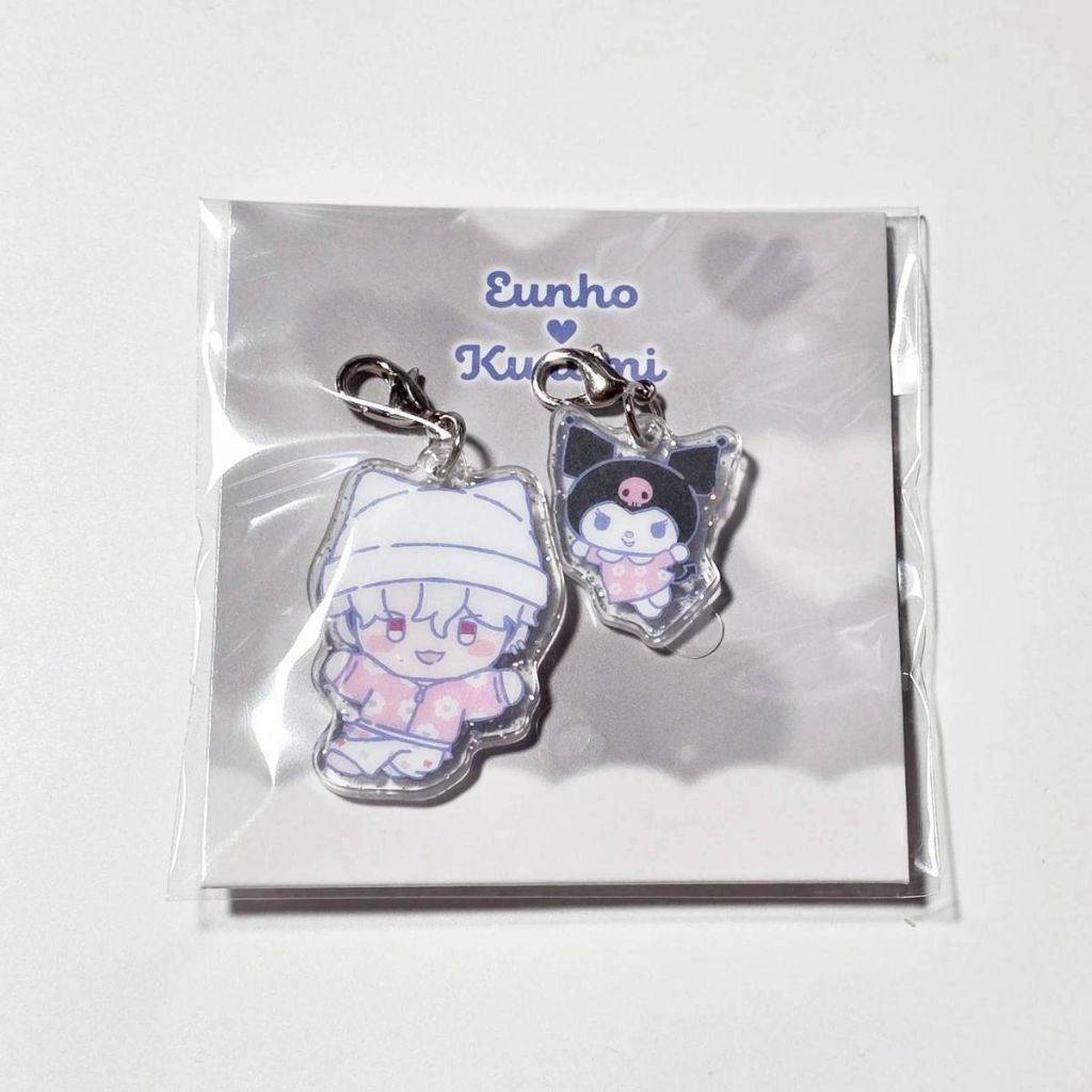 [พร้อมส่ง] Plave BBUU - Acrylic Charm Keyring Sanrio Collaboration Official MD พวงกุญแจ 2 ชิ้น มือ 1 ไม่แกะซีล - รูปที่ 5