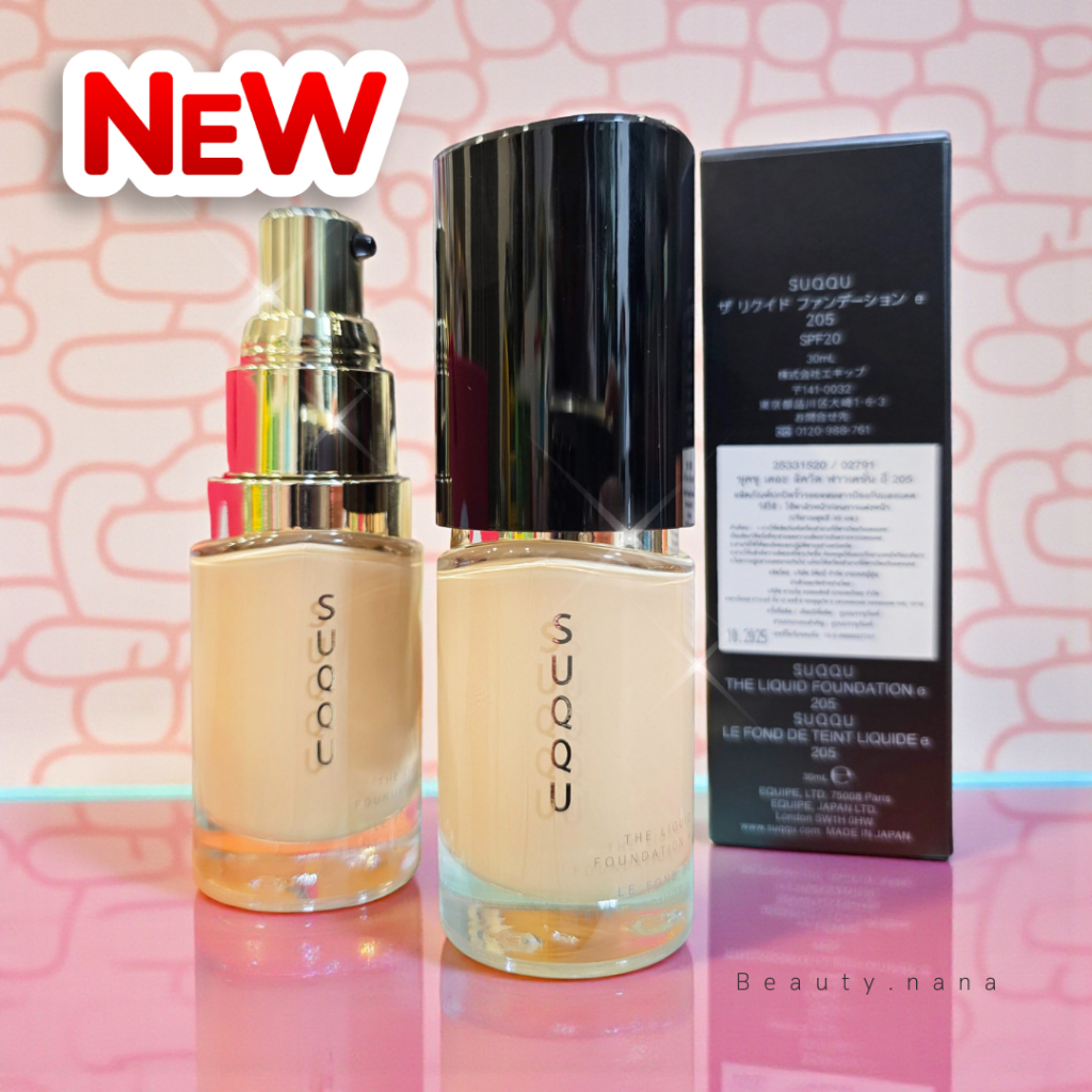 สูตรใหม่   เหลือ 2872 ช้อปไทย   [เก็บโค้ดหน้าร้าน]  Suqqu the Liquid Foundation e 30 ml