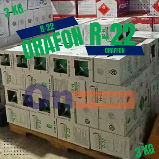 น้ำยาแอร์ R22 ยี่ห้อ ORAFON ถังพร้อมน้ำยา 3.0 กก.