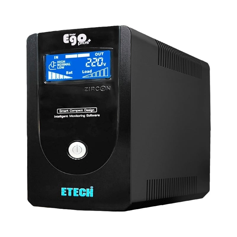 UPS 1000VA ETECH EGO PLUS / รับประกัน 2 ปี