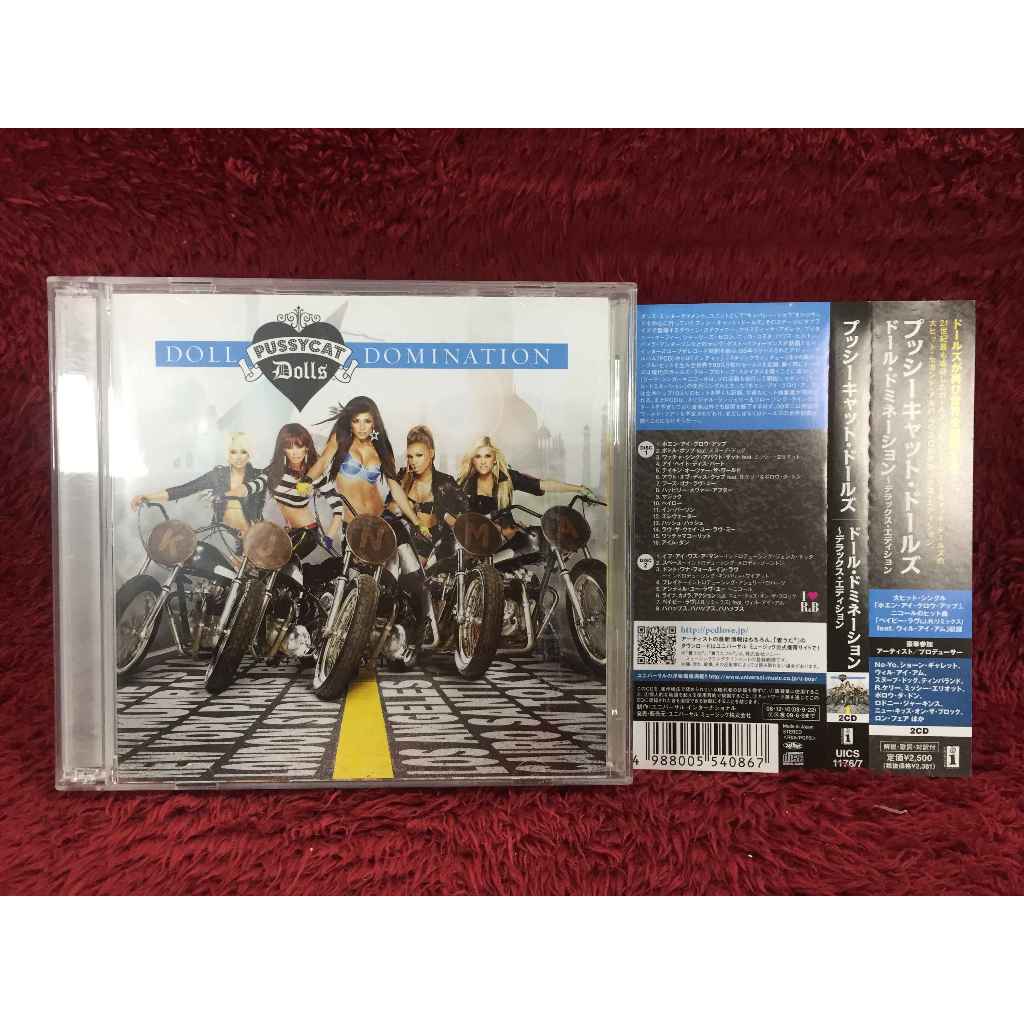 2CD The Pussycat Dolls – Doll Domination สภาพตามรูปปก AA260-153