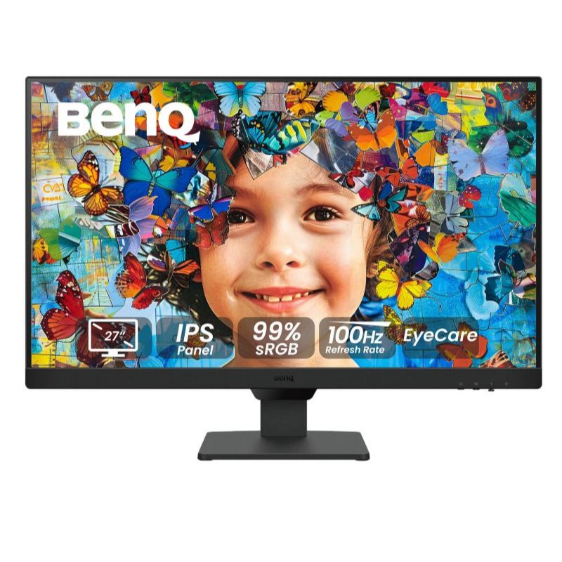 BenQ GW2790Q 27” 2K QHD 100Hz IPS Eye-Care Monitor, HDMI, DisplayPort, B. I. Gen2, Eye-Care