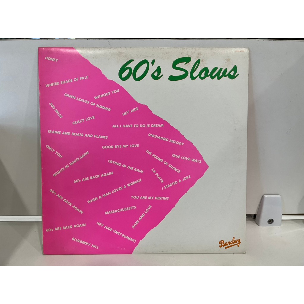 1LP Vinyl Records แผ่นเสียงไวนิล 60's Slows Barclay L25B-1008   (J3C63)