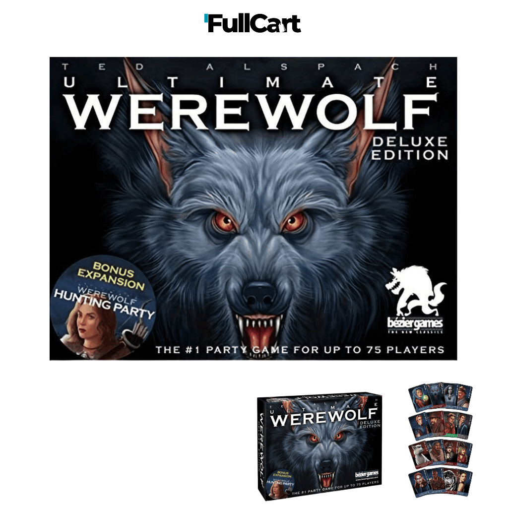 Ultimate Werewolf Deluxe Edition Board Game เกมการ์ด บอร์ดเกม เกมการ์ดหมาป่า แววูฟ เวอร์ชั่นภาษาอังกฤษ By FullCart.