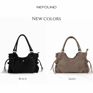 NF25035 NEFOUND กระเป๋าสะพายรุ่น Charmmie bag หนังกลับ Premium