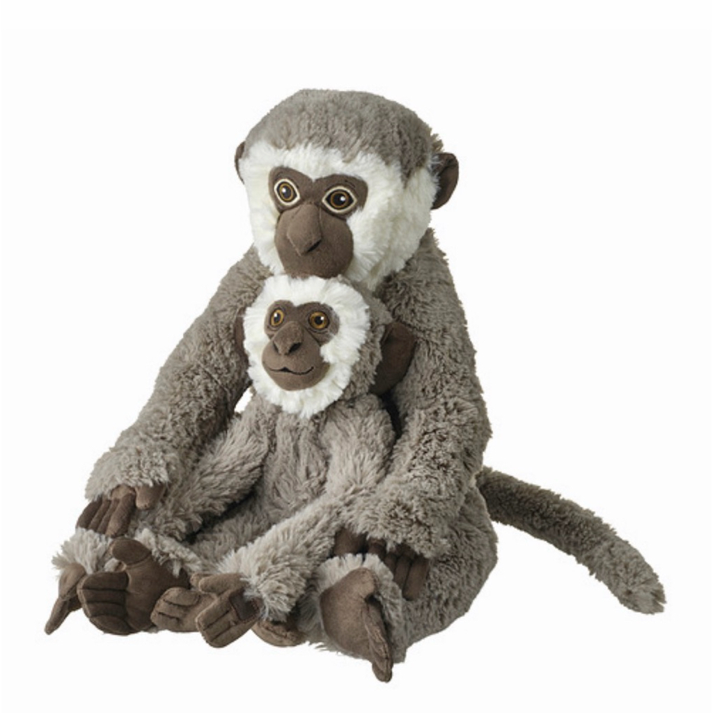 [Pre-order] IKEA ตุ๊กตาลิงเวอร์เวทกับลูก SANDLOPARE ซันด์โลพาเร่ ตุ๊กตา IKEA ของแท้