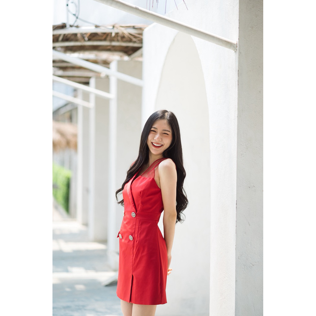 PICHA_BRAND : BELLE  DRESS : RED COLOUR