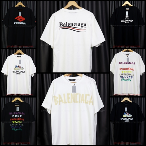 เสื้อยืด Cotton 100% รุ่น BB-A XS-5XL อก 38"-56"
