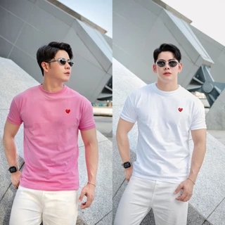 AMTAR เสื้อยืดทรงรัดกล้าม เนื้อผ้าซุปเปอร์ซอฟ นิ่ม ใส่สบาย ทรงสวย แมทช์ได้หลากหลายสไตล์ Smart T-Shirts Men Fashion