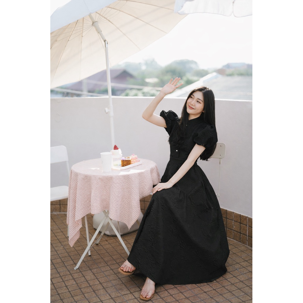 PICHA_BRAND : PENELOPE DRESS ชุดเดรสออกงาน ชุดสุภาพ ชุดพรีเว้ดดิ้ง ชุดสวยออกงาน