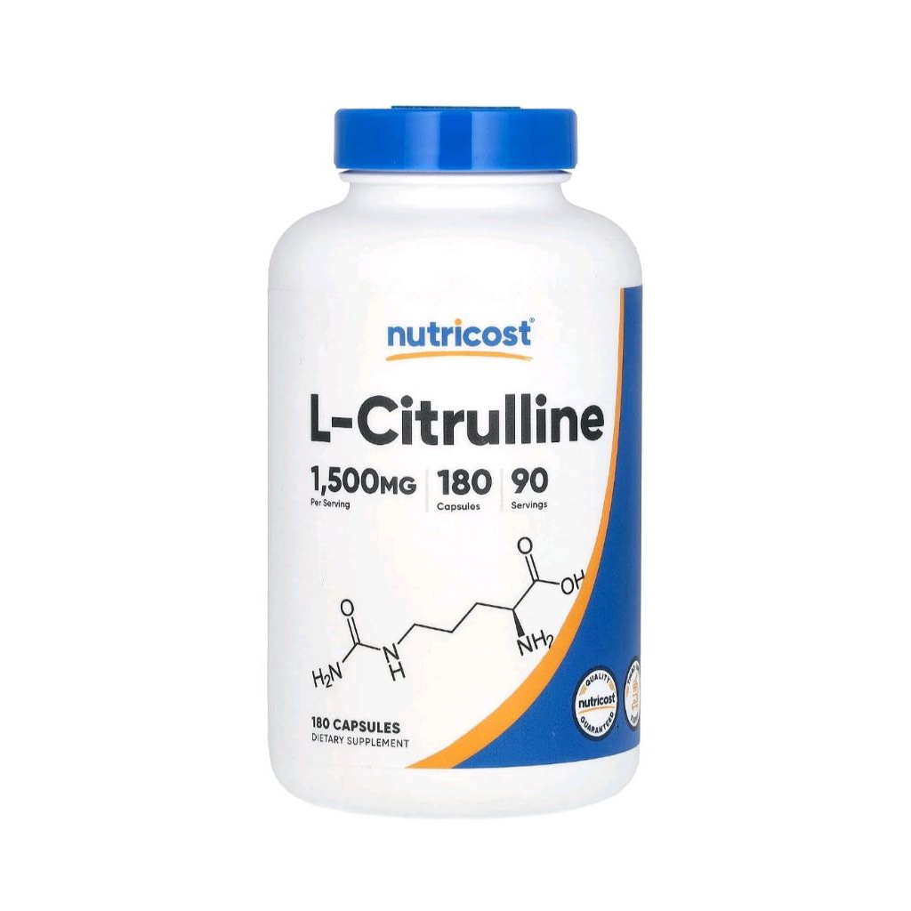 Nutricost L-Citrulline 1500mg. 180Capsules