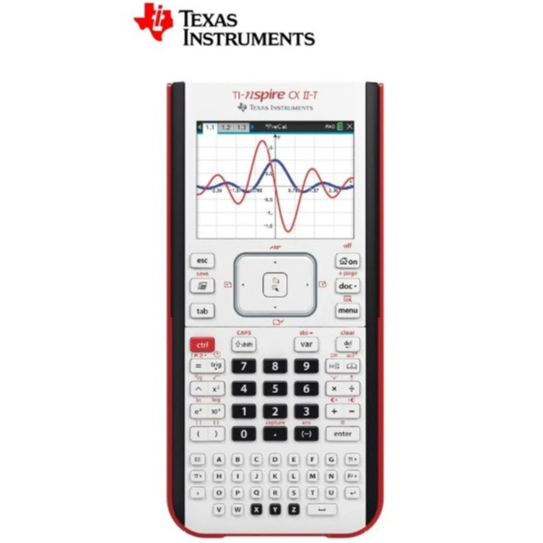 TI-Nspire CX II-T เครื่องคำนวณเชิงกราฟชั้นสูง Texas Instruments ของแท้ ของใหม่ ประกันศูนย์