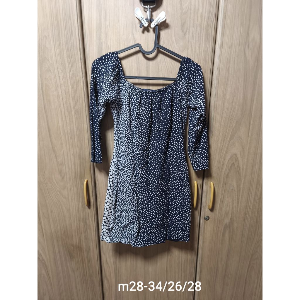 mark and spencer เดรสสั้น ใช้น้อย ป้ายmเอวไม่เกิน26