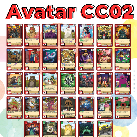 (กดโค้ดได้) Battle of Talingchan แยกใบ รวมการ์ด Avatar น่าใช้จาก CC02 Community Collection 02