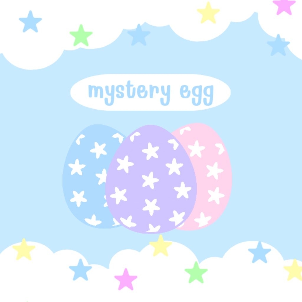mystery egg สุ่มegg 1egg = 1อย่าง ของน่ารักๆ