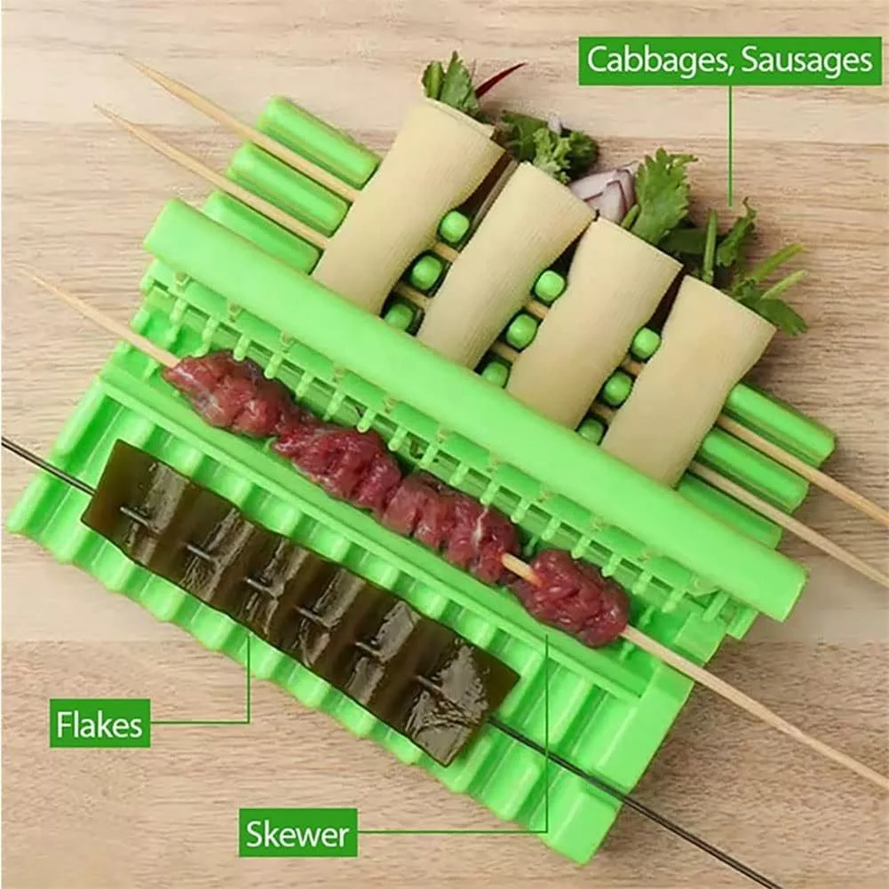 บาบีคิว อุปกรณ์แคมป์ปิ้ง เสียบหมูปิ้ง อุปกรณ์ใช้ทำบาบีคิว Skewer