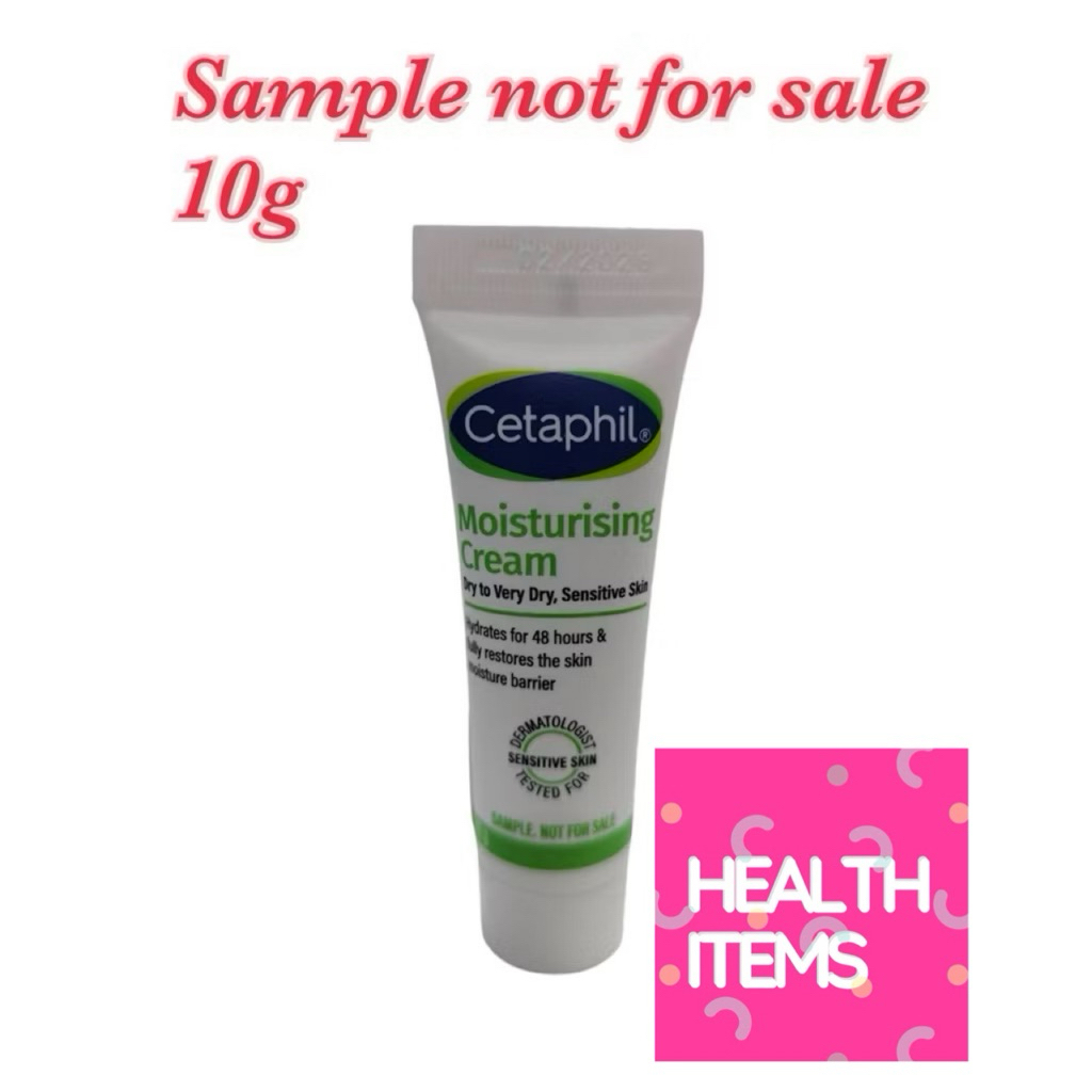 ((10g)) เซตาฟิล Cetaphil Moisturising Cream ครีมบำรุงผิว