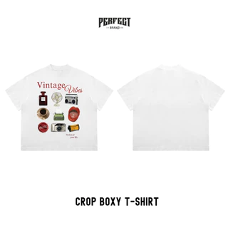 เสื้อยืดครอป (เวียดนาม) คอฟิตเนื้อผ้า Cotton เกรดพรีเมี่ยม เนื้อผ้าเนียนนุ่มไม่ระคายเคืองผิว ใส่สบาย