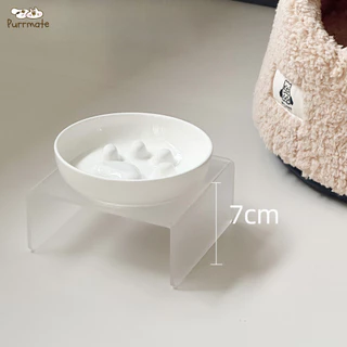 ชามแมวเซรามิกสำหรับสัตว์เลี้ยงแบบชะลอการกิน [ตัวเลือกแบบ DIY จับคู่เอง ] Ceramic Slow Feeder Bowl for Pets