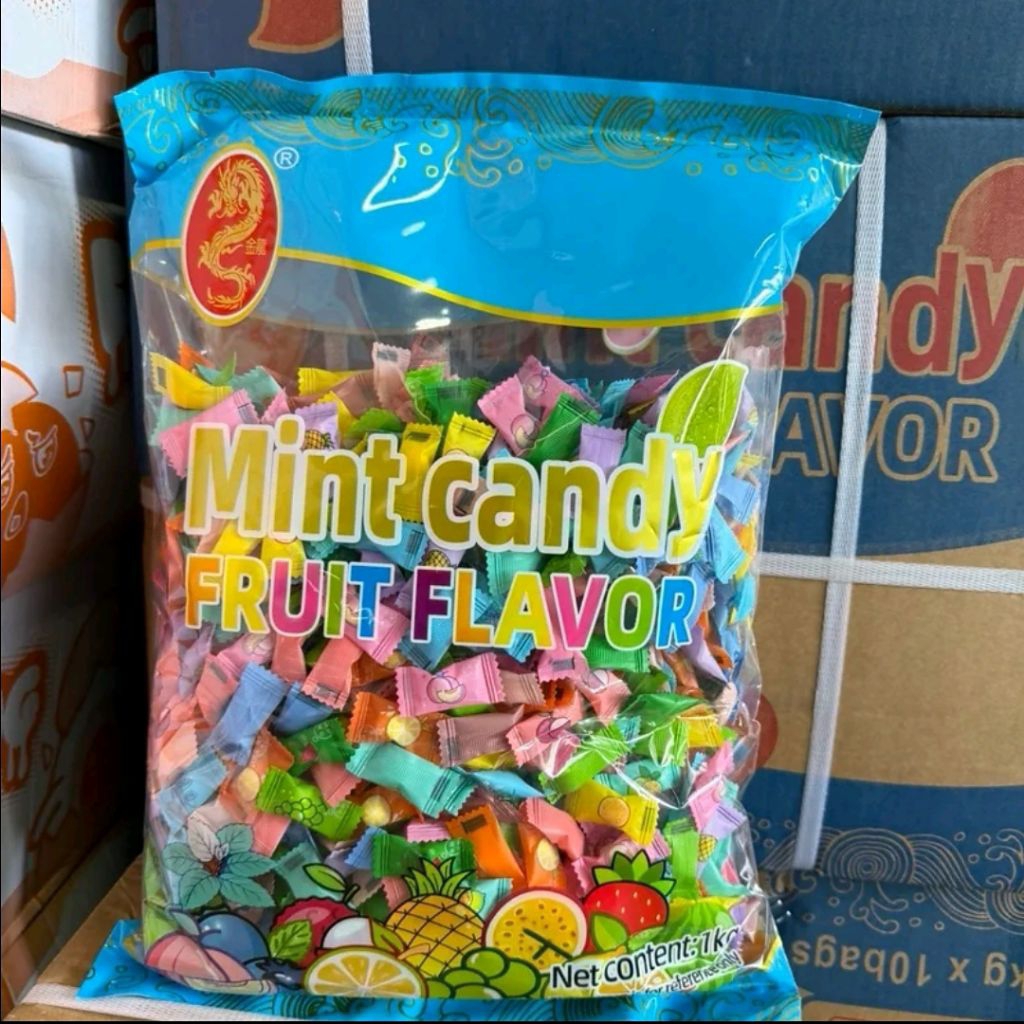 ลูกอมจิ๋ว ลูกอมดับกลิ่นปากเย็นสดชื่น คละรส 1กิโล