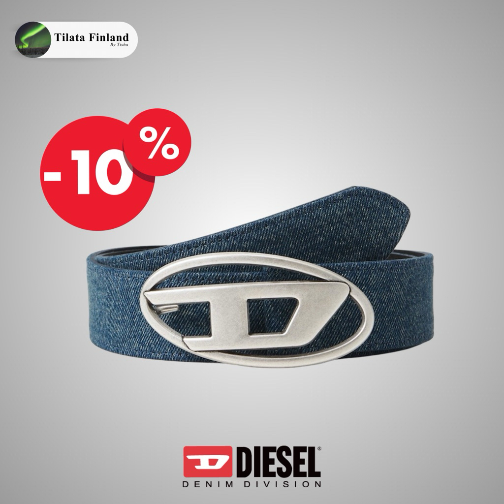 เข็มขัด Diesel – B-1DR UNISEX Belt (Denim)