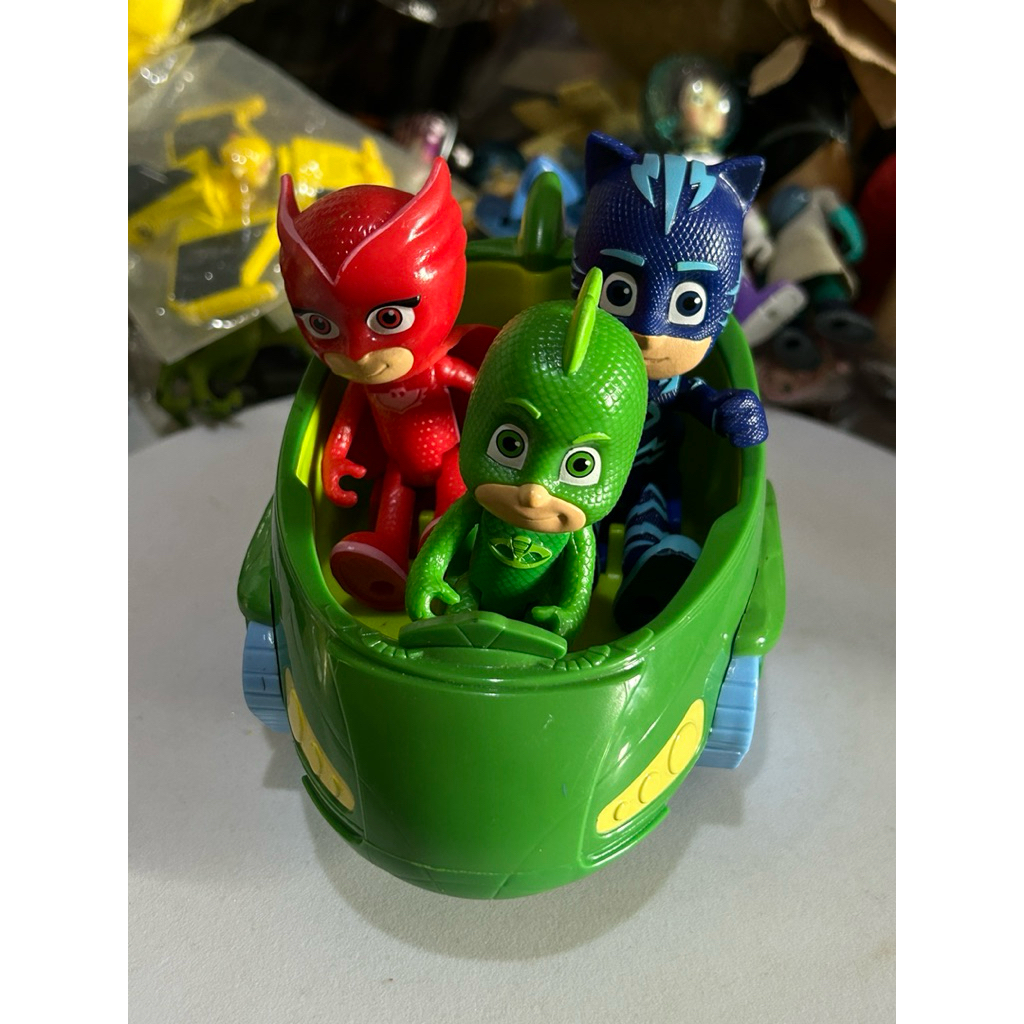 ฟิกเกอร์ PJ Masks Gekko & Gekko-Mobile