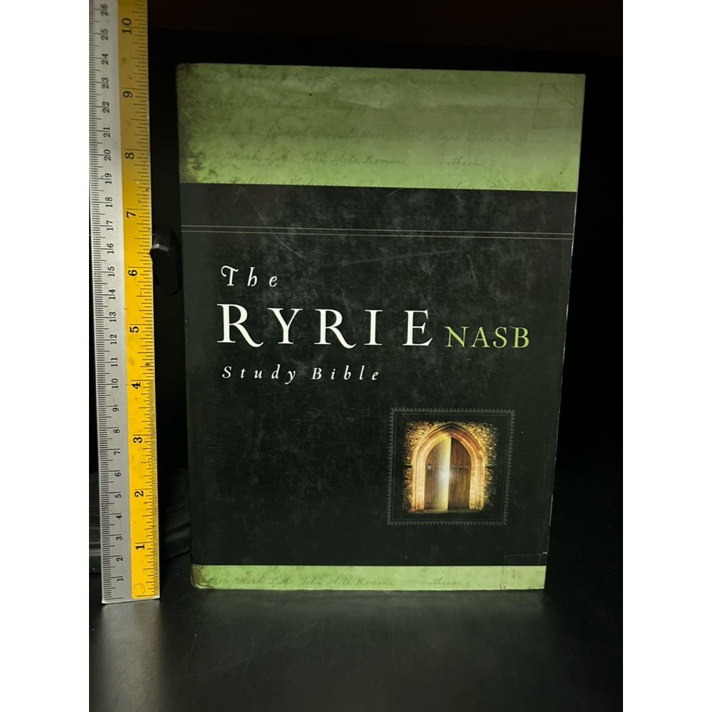 หนังสือมือสอง Used : English | The RYRIE : NASB (New Americans standard Bible) study Bible