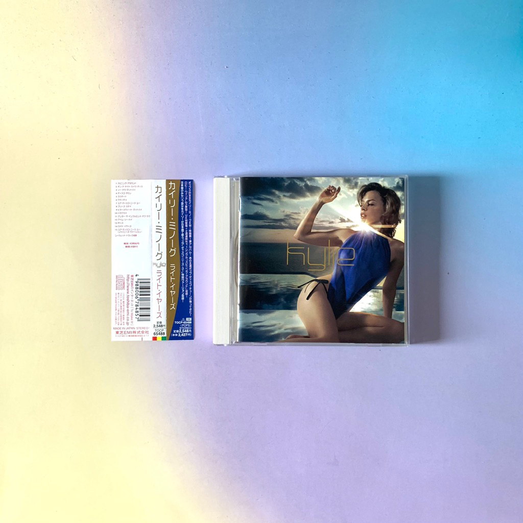 🛒 (พร้อมส่ง) CD ซีดีเพลง: Kylie Minogue —  Light Years (Japan Bonus Track) [Japan] x Robbie Williams