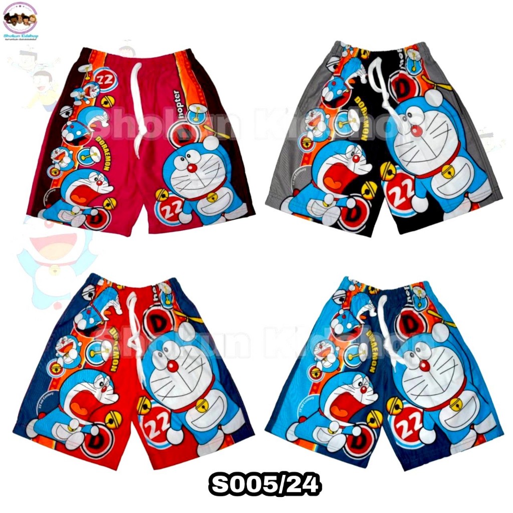 กางเกงjjเด็ก โดเรม่อน ลิขสิทธิ์แท้ กางเกงเจเจด็ก กางเกงขาสั้นเด็กผู้หญิง กางเกงเจเจเด็กผู้ชาย