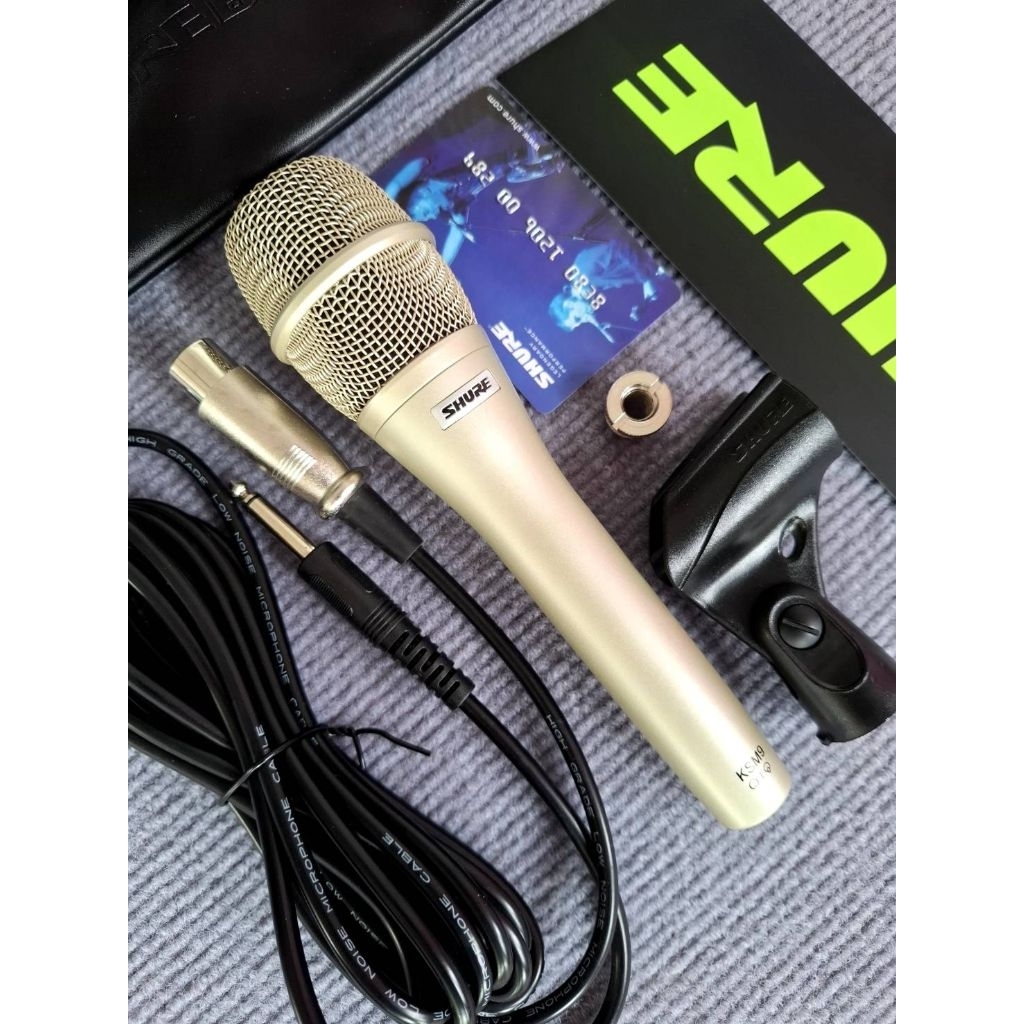 ไมค์โครโฟน Shure KSM9 ไมค์โครโฟนสำหรับร้องเพลง เสียงดี ระดับมืออาชีพ✅️ตรงปก100%