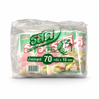 [แบบซองยกแพ็ค] RosDee รสดี รสหมู ผงปรุงรสอาหาร เมนูต้ม ผัด แกง ทอด