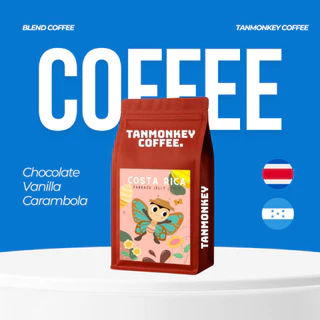 Tanmonkey Coffee เมล็ดกาแฟคั่วCosta Rica Tarrazu Jelly Jolly 200g