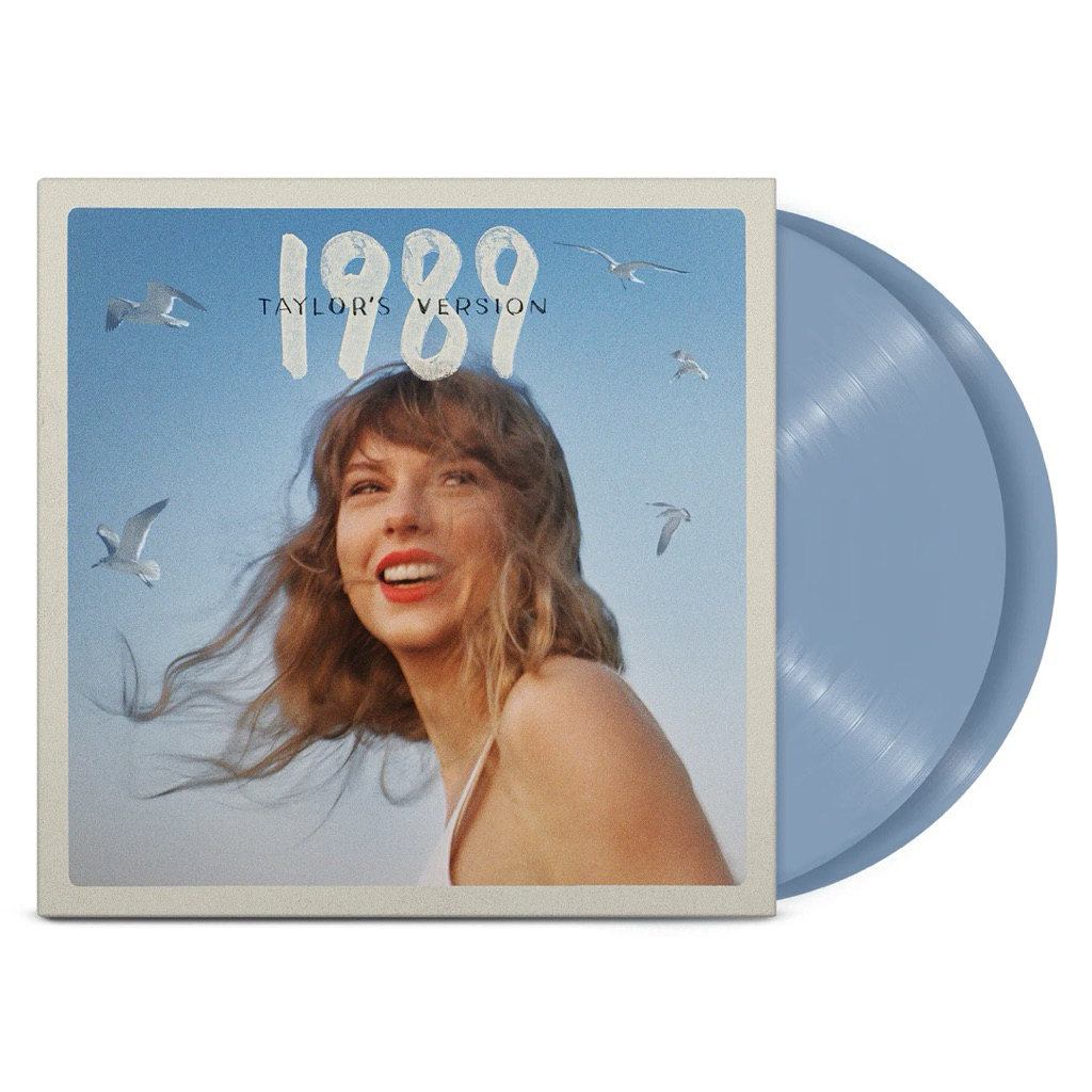 1989 (TAYLOR’S VERSION) VINYL  Crystal Skies Blue Edition!