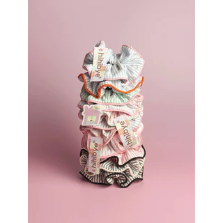 ยางรัดผมผ้าคอตตอน | Hihibye scrunchie