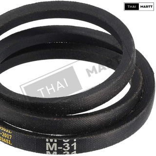 สายพานมอเตอร์จักร รุ่น M เบอร์ 28-49 ใช้กับจักรเย็บผ้าอุตสาหกรรม สายพานจักรทุกเบอร์ [1 เส้น]