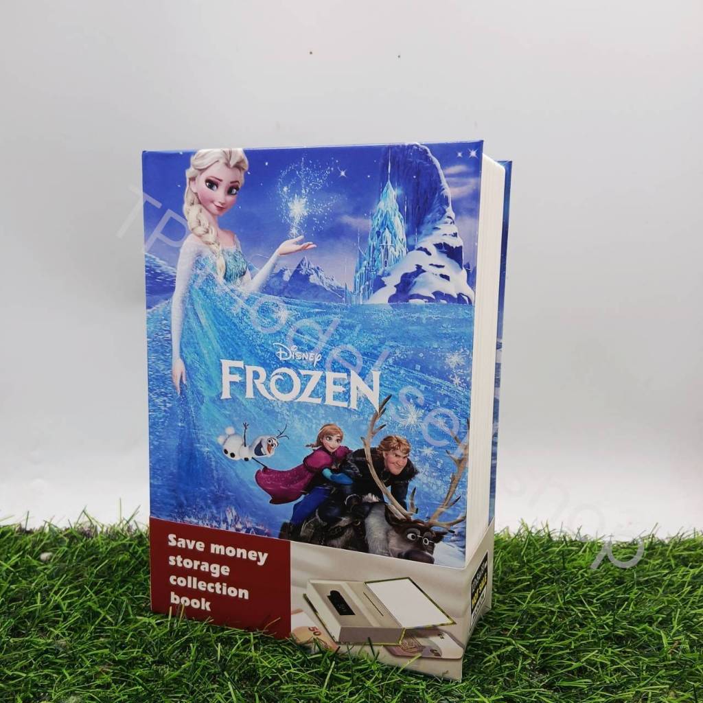 หนังสือเก็บเงิน / หนังสือตู้เซฟลับ (Book Safe / Money Saving Book) ลายการ์ตูน - รูปที่ 4