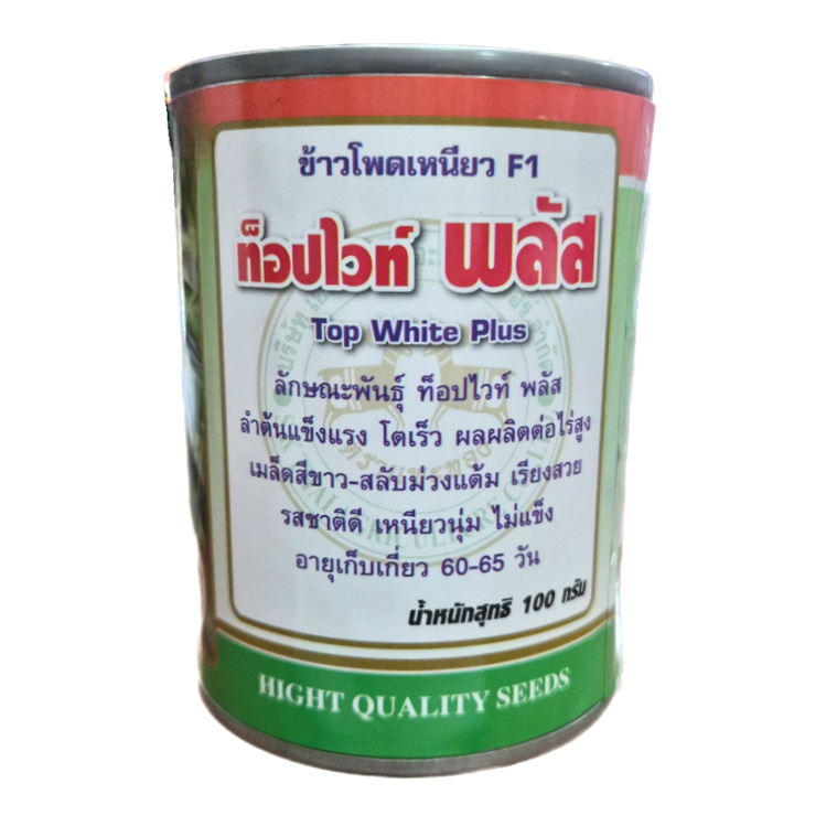 ข้าวโพดข้าวเหนียว ขาวม่วง ท๊อปไวท์ พลัส 100 กรัม ตราแพะทอง ราคา ถูกที่สุด ดีลบีเคเค แกลเลอรีภาพที่ 2