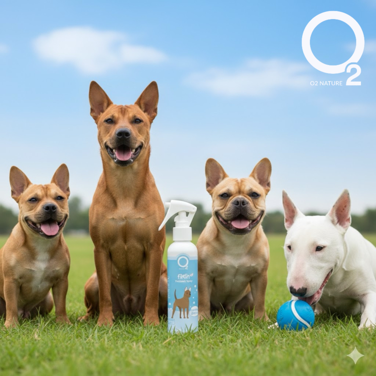O2 NATURE بخاخ طبيعي للفرو والجلد Fresh Buzzer Breeze — صورة 3