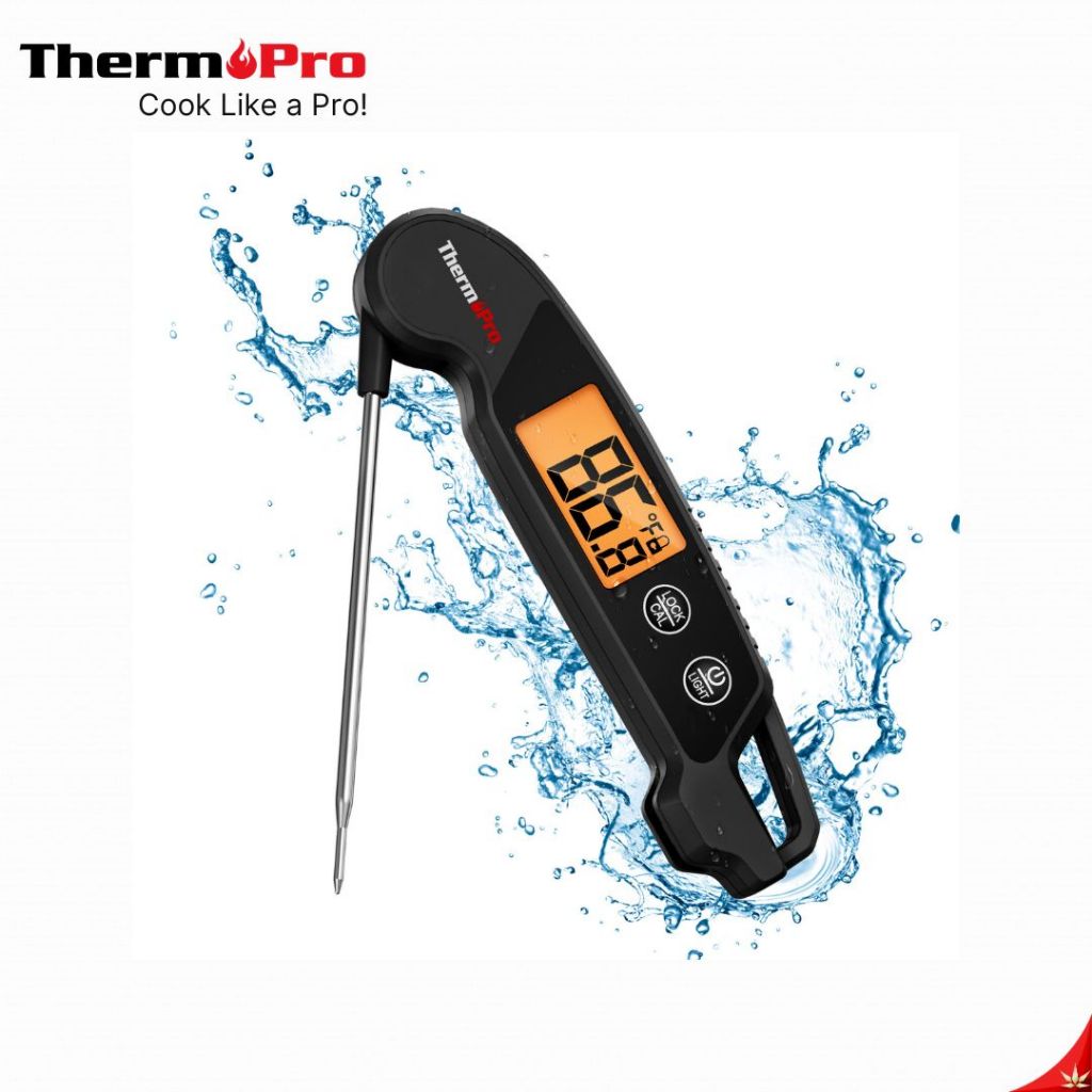 ThermoPro TP603 เครื่องวัดอุณหภูมิอาหารดิจิทัล Instant Read Meat Thermometer รุ่นTP603
