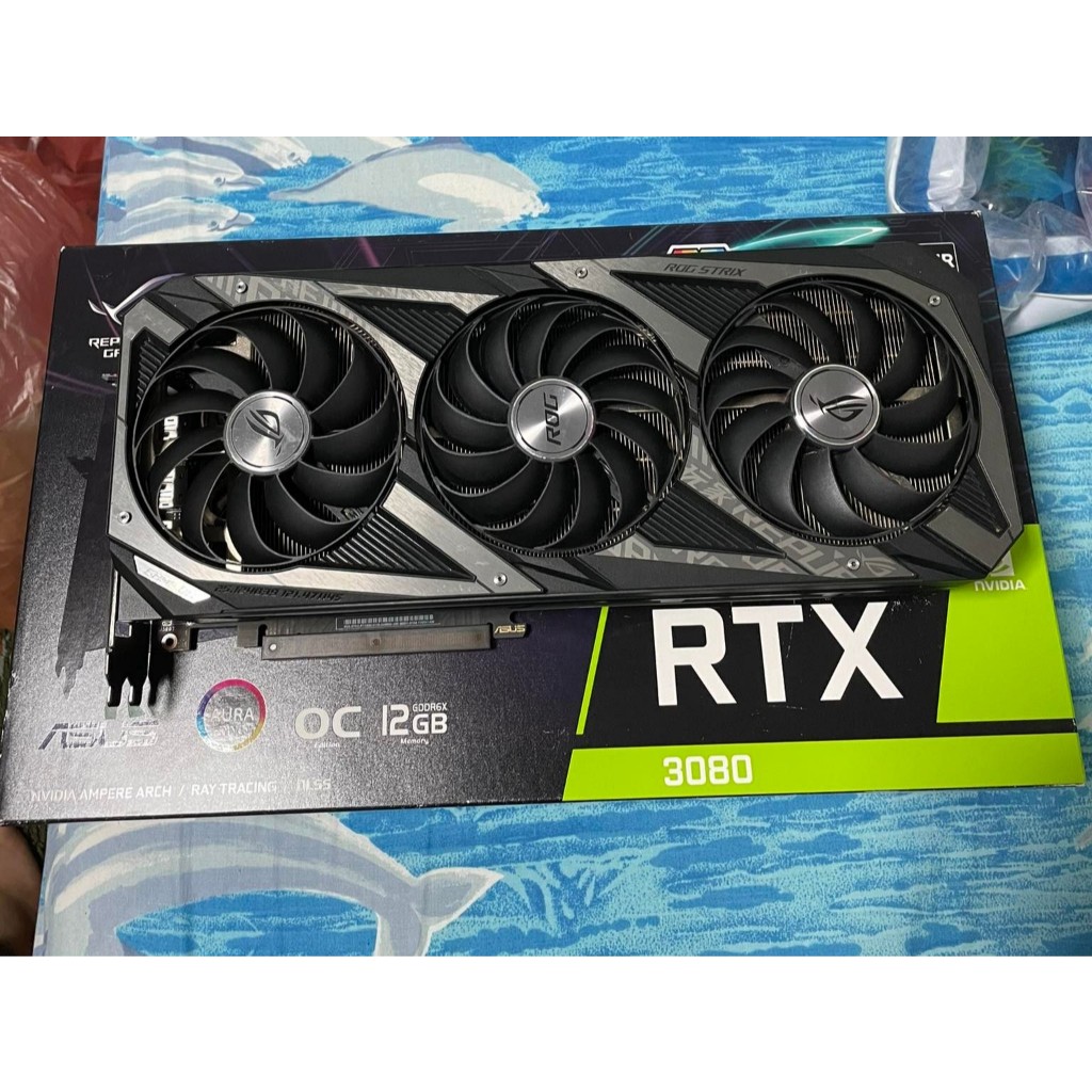 RTX3080 มือสอง 12GB ROG STRIX OC GAMING