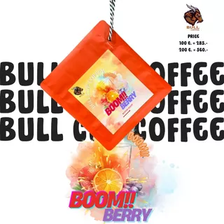 เมล็ดกาแฟคั่วกลาง Colombia ''หมักยีส กลิ่น BOOM BERRY'' Specialty Coffee