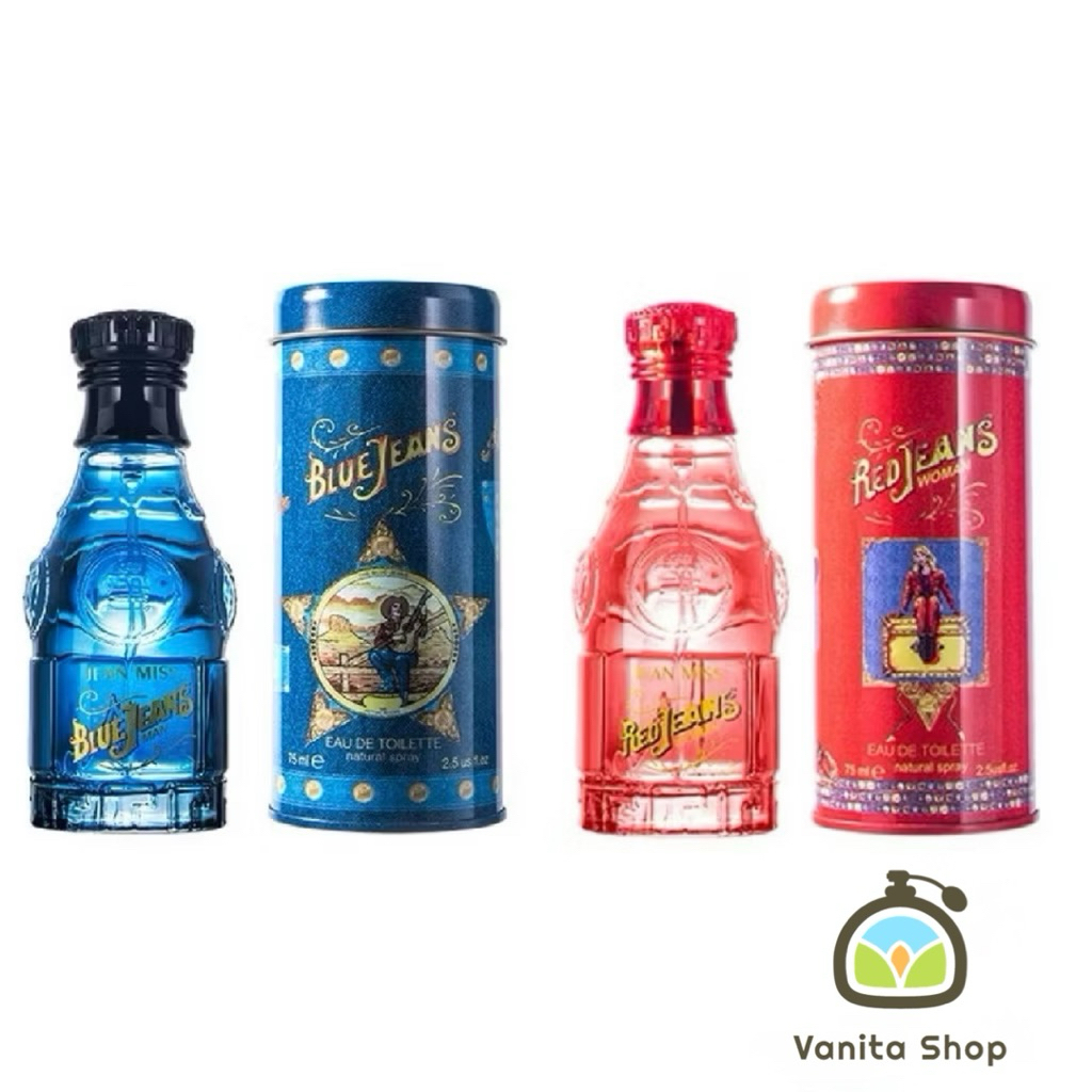 น้ำหอม Versace Blue Jeans EDT 75ml , Versace Red Jeans EDT 75ml