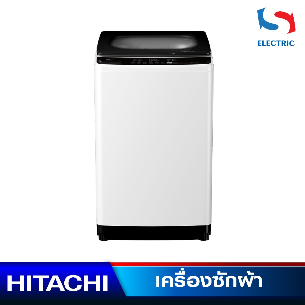 HITACHI เครื่องซักผ้าฝาบน รุ่น LTL10M00WH ขนาด 10 กิโลกรัม ไม่รวมติดตั้ง
