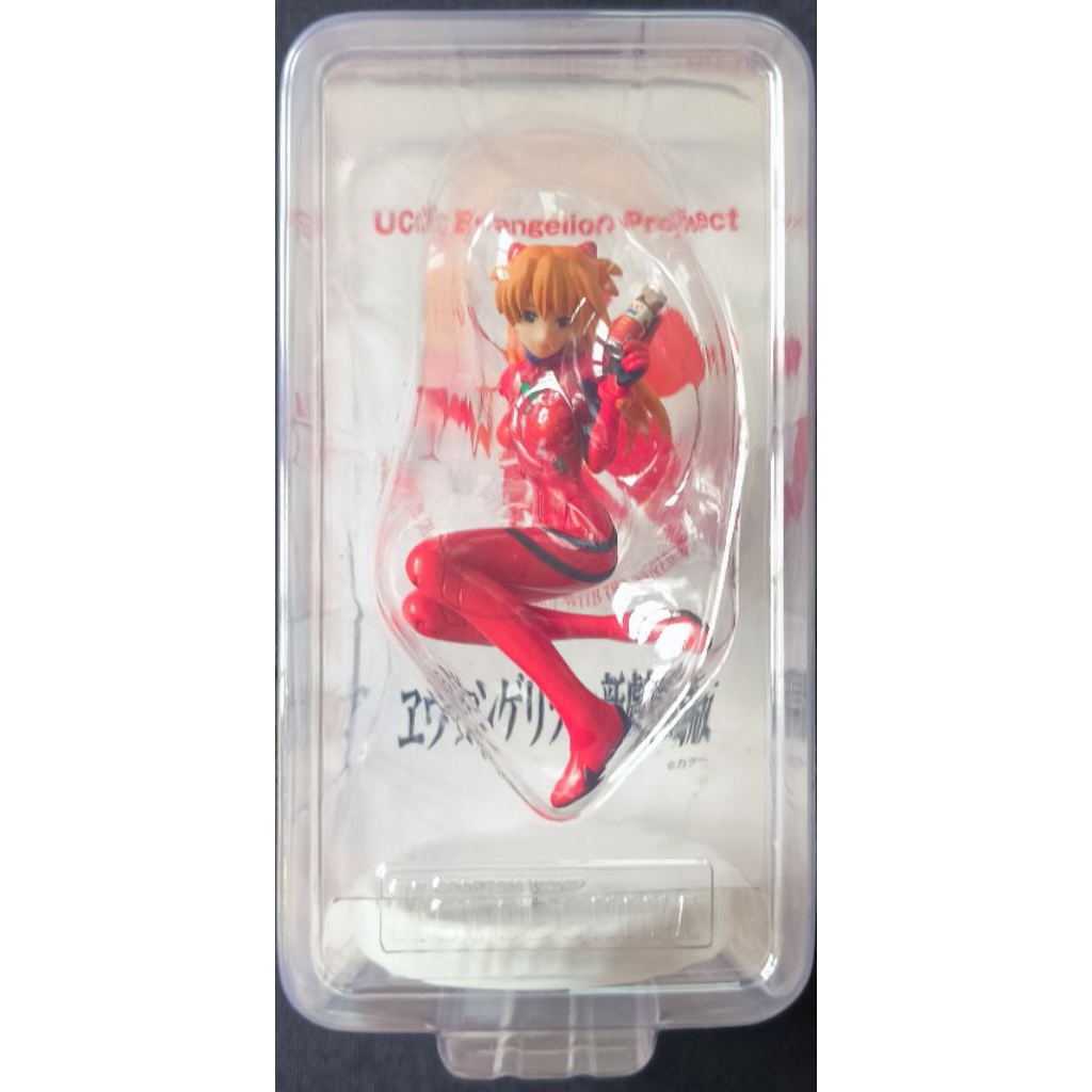 (Mini Figure) Neon Genesis Evangelion Figure Asuka Langley UCC Coffee Project